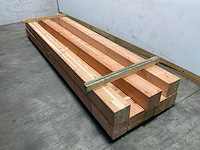 Douglas paal geschaafd en verlijmd 400x20x20 cm (12x) - afbeelding 1 van  7