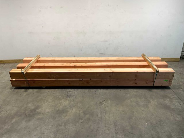 Douglas paal geschaafd en verlijmd 400x20x20 cm (12x) - afbeelding 2 van  7