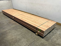 Douglas paal geschaafd en verlijmd 500x14x14 cm (8x) - afbeelding 1 van  7