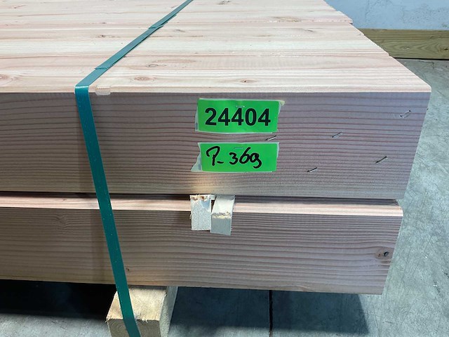 Douglas paal geschaafd en verlijmd 500x14x14 cm (8x) - afbeelding 4 van  4
