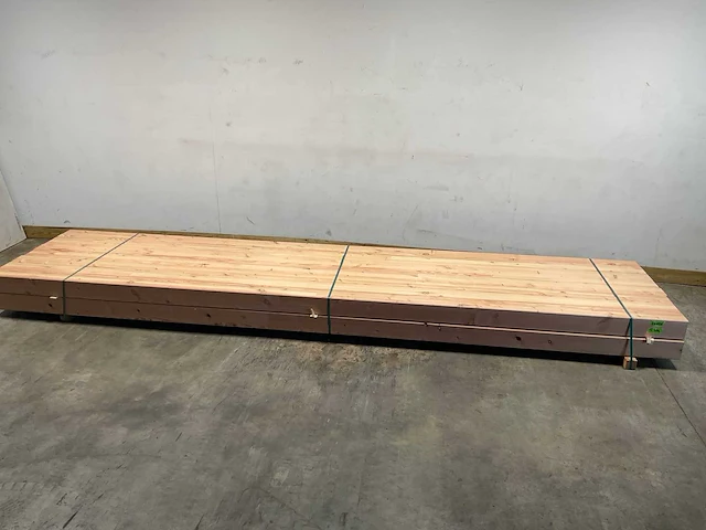 Douglas paal geschaafd en verlijmd 500x14x14 cm (8x) - afbeelding 2 van  7