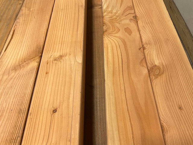 Douglas paal geschaafd gedroogd 200x14x14 cm (20x) - afbeelding 4 van  8