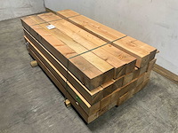Douglas paal geschaafd gedroogd 200x14x14 cm (20x) - afbeelding 1 van  5