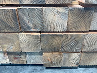 Douglas paal geschaafd gedroogd 200x14x14 cm (20x) - afbeelding 4 van  5