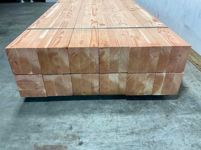 Douglas paal geschaafd verlijmd 250x20x20 cm (12x) - afbeelding 7 van  8