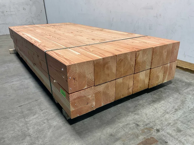 Douglas paal geschaafd verlijmd 250x20x20 cm (12x) - afbeelding 5 van  8