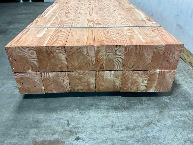 Douglas paal geschaafd verlijmd 250x20x20 cm (12x) - afbeelding 7 van  8