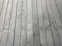 Douglas paal geschaafd zwart 270x6,5x6,5 cm (50x) - afbeelding 4 van  8