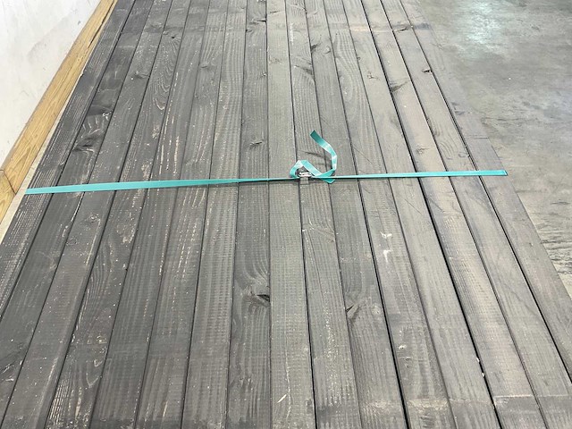 Douglas paal geschaafd zwart 270x6,5x6,5 cm (75x) - afbeelding 3 van  8