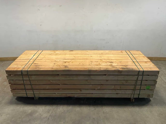 Douglas paal gezaagd - 300x10x10 cm (66x) - afbeelding 2 van  8