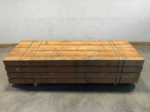 Douglas paal gezaagd - 300x15x15 cm (28x) - afbeelding 6 van  9