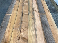 Douglas paal ruw - 300x12x12 cm (8x) - afbeelding 3 van  9