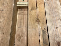 Douglas paal ruw - 400x20x20 cm (8x) - afbeelding 3 van  7