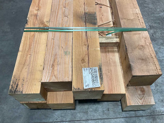 Douglas paal ruw - 400x20x20 cm (8x) - afbeelding 4 van  7