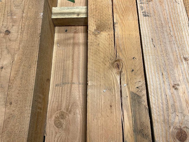 Douglas paal ruw - 400x20x20 cm (9x) - afbeelding 3 van  7