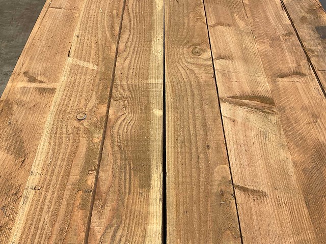 Douglas paal zonder punt 300x14x14 cm (21x) - afbeelding 4 van  6