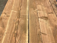 Douglas paal zonder punt 300x14x14 cm (21x) - afbeelding 4 van  6