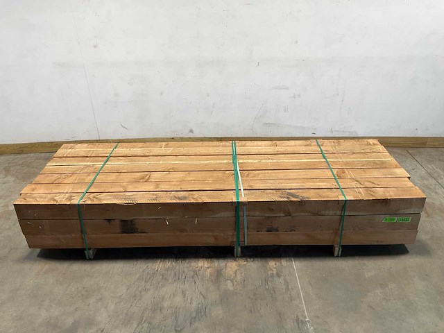 Douglas paal zonder punt 300x14x14 cm (21x) - afbeelding 1 van  3
