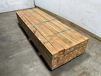Douglas paal zonder punt 300x14x14 cm (21x)