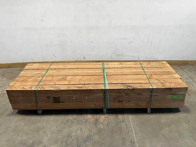 Douglas paal zonder punt 300x14x14 cm (21x) - afbeelding 2 van  8