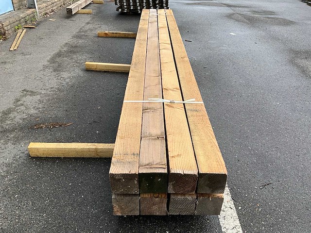 Douglas palen 4000x120x120 mm (8x) - afbeelding 2 van  5