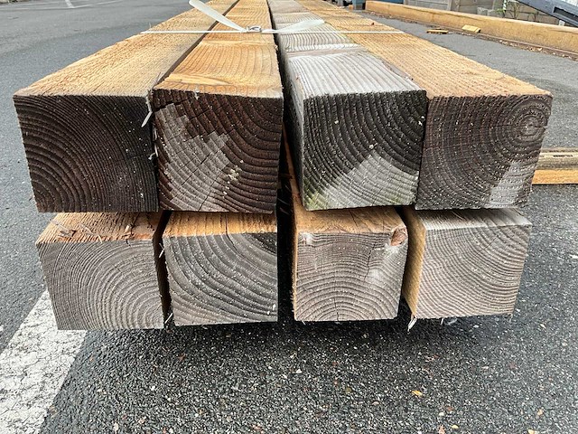 Douglas palen 4000x120x120 mm (8x) - afbeelding 4 van  5