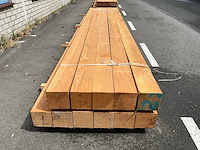 Douglas palen 4000x150x150 mm (11x) - afbeelding 1 van  2