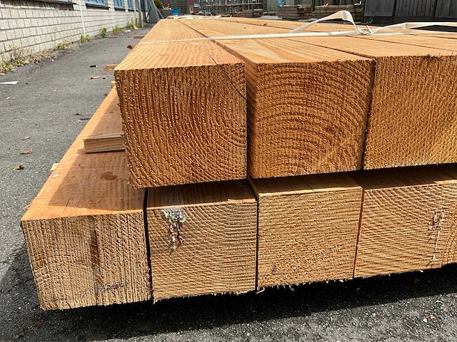 Douglas palen 4000x150x150 mm (11x) - afbeelding 2 van  2