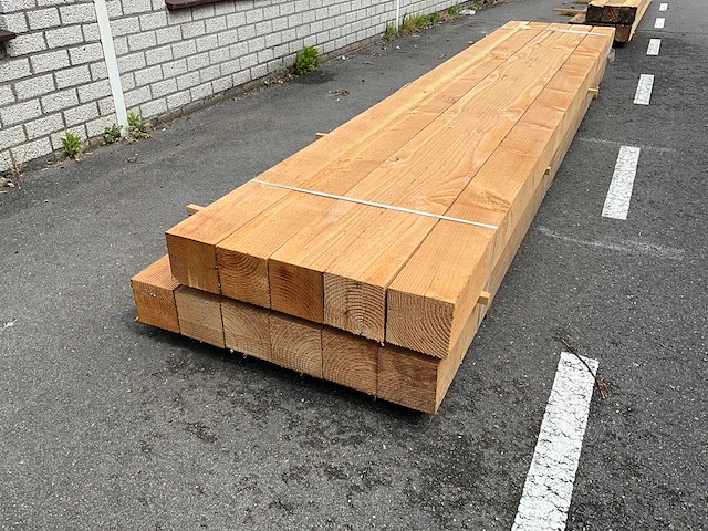 Douglas palen 4000x150x150 mm (11x) - afbeelding 1 van  7