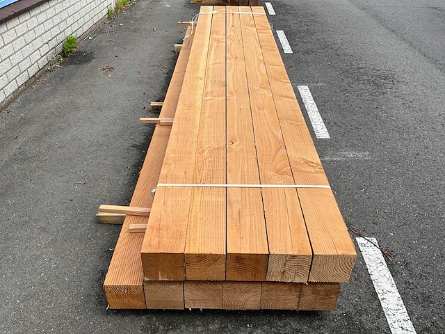 Douglas palen 4000x150x150 mm (11x) - afbeelding 2 van  7