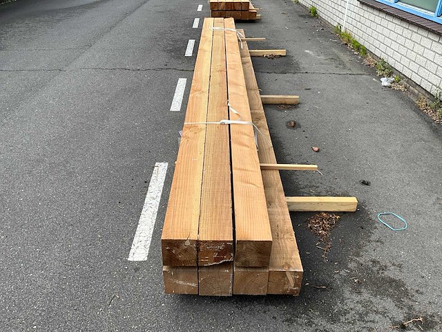 Douglas palen 4000x150x150 mm (7x) - afbeelding 4 van  6