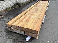 Douglas palen 5000x120x120 mm (15x) - afbeelding 1 van  4
