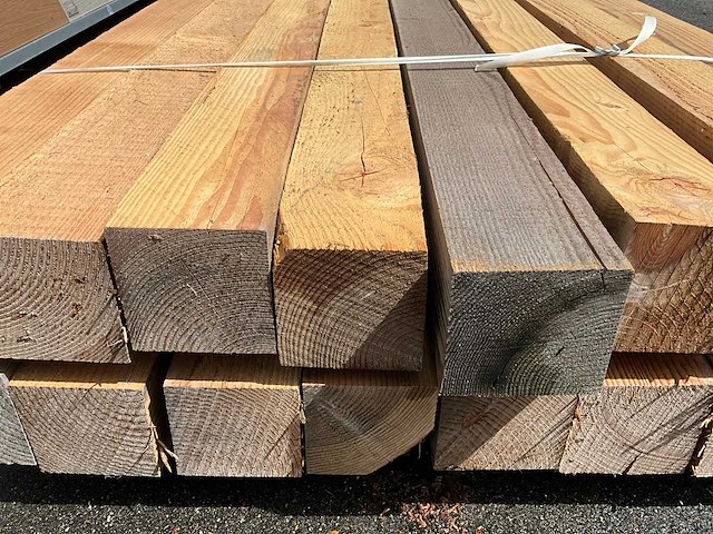 Douglas palen 5000x120x120 mm (16x) - afbeelding 3 van  5