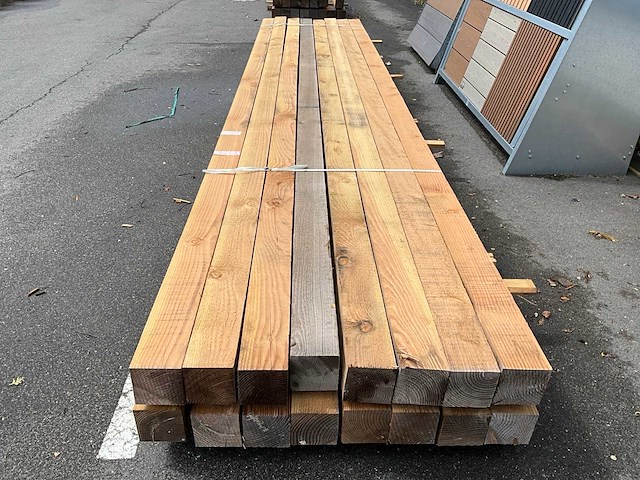 Douglas palen 5000x120x120 mm (16x) - afbeelding 4 van  5