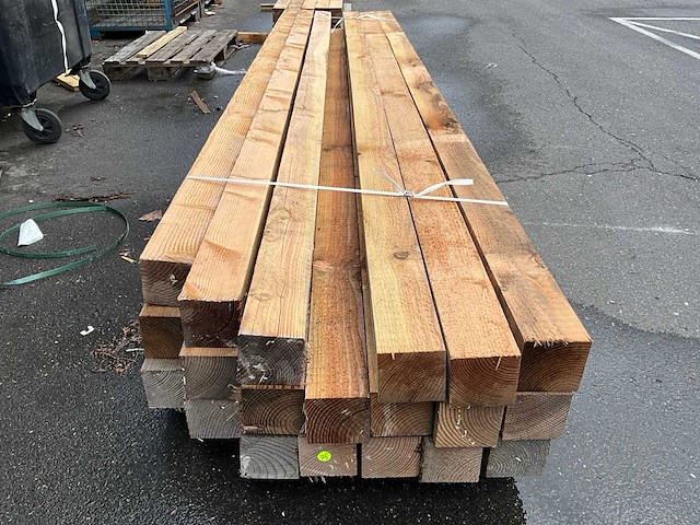 Douglas palen 5000x120x120 mm (20x) - afbeelding 2 van  5