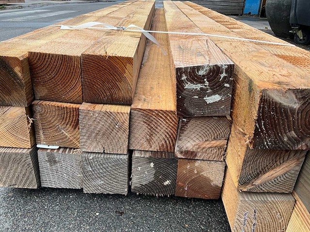 Douglas palen 5000x120x120 mm (20x) - afbeelding 4 van  5