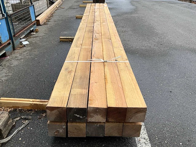 Douglas palen 5000x120x120 mm (8x) - afbeelding 2 van  4