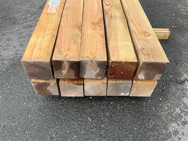 Douglas palen 5000x120x120 mm (8x) - afbeelding 3 van  4