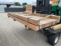 Douglas palen geschaafd 2500x90x90mm (14x) - afbeelding 2 van  3