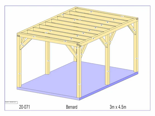 Douglas paviljoen 3x4,50 - afbeelding 5 van  11