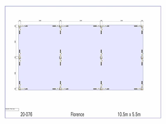 Douglas paviljoen 5,5x10,5 - afbeelding 7 van  11