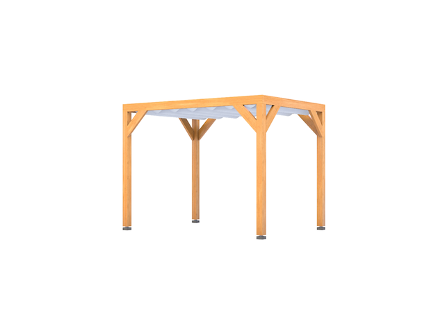 Douglas pergola 234 x 320 cm, verando, orgin - afbeelding 1 van  6