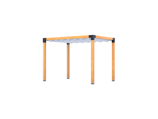 Douglas pergola, 234 x 334 cm verando, living - afbeelding 1 van  6