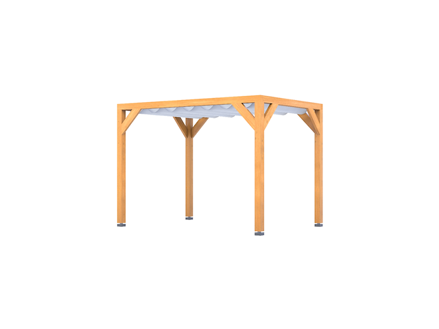 Douglas pergola, 234 x 334 cm verando, pure - afbeelding 1 van  6
