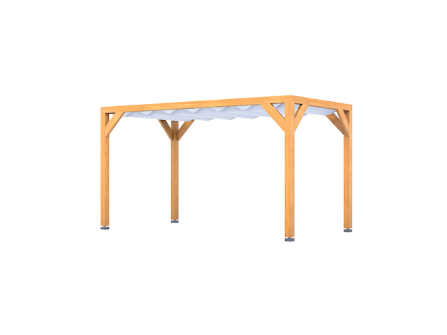 Douglas pergola, 234 x 434 cm verando, pure - afbeelding 1 van  6