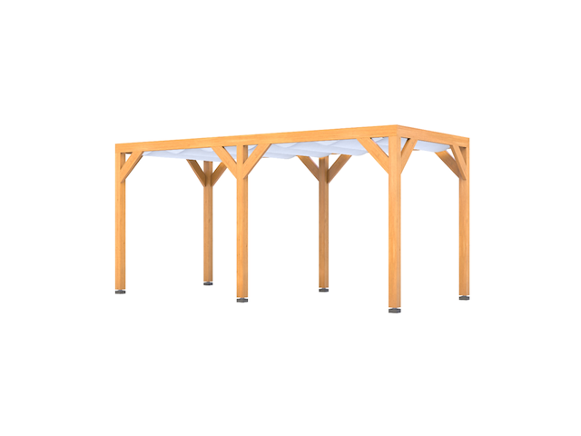 Douglas pergola 234 x 520 cm, verando, orgin - afbeelding 1 van  6