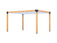 Douglas pergola, 324 x 434 cm verando, living - afbeelding 1 van  6