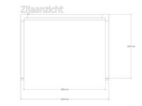 Douglas pergola, 324 x 434 cm verando, living - afbeelding 4 van  6