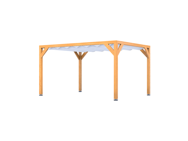 Douglas pergola, 324 x 434 cm verando, pure - afbeelding 1 van  6