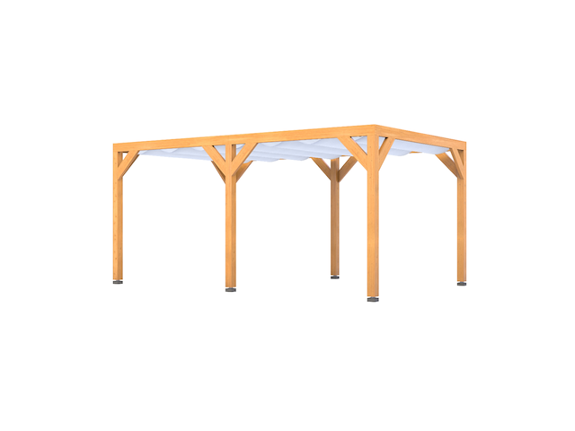 Douglas pergola 324 x 520 cm, verando, orgin - afbeelding 1 van  6